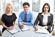 Business team working