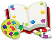 An empty book