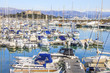 Foto: Boats in the port of Antibes, Cote d'Azur Boats in the port of Antibes, Cote d'Azur