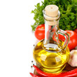 Olive oil and vegetables