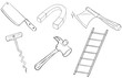 Six different kinds of tools