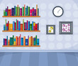 A set of different books