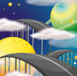 A road going to the sky