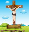 Jesus Christ at the cross