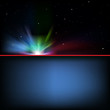 abstract space background with stars