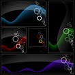Wave and Bubbles - Abstract Backgrounds