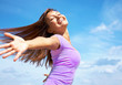Photo: happy young woman happy young woman