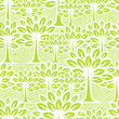 Seamless pattern with trees.