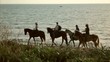 Galoppare in riva al mare
