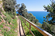 Costa Brava Pathway following the seashore