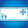 Abstract medical background