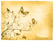 Vintage Butterfly Background