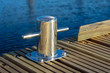 New poller on the pier