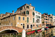 Photo: Houses on the canal in Venice Houses on the canal in Venice