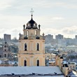 old part of Vilnius city from above