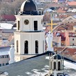 old part of Vilnius city from above