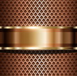 Background elegant metallic, vector