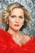 Photo: Young, beautiful and emotional cabaret artist Young, beautiful and emotional cabaret artist