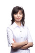 Woman doctor with crossed arms