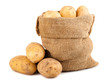 Foto: Sack of ripe potatoes Sack of ripe potatoes
