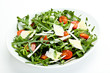 insalata con rucola,pomodorini,grana e scalogno