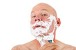 Photo: Shaving bald man Shaving bald man