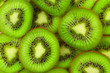 Kiwi slices as background