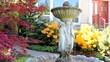 Video: Water Fountain in Garden Spring Season 1080p Water Fountain in Garden Spring Season 1080p