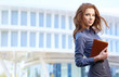 Attractive Real Estate Agent Woman