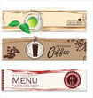 Cafe and restaurant label