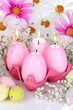 Easter Candles With Flowers Cl...