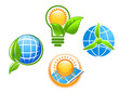 Ecology and environment icons
