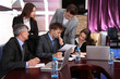 Business people working in conference room