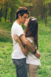 Young Couple Kissing