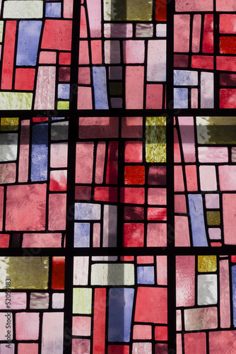 Photo: Colorful window glass Colorful window glass