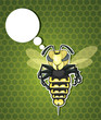 Thinking Bee vector