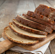 Sliced Monastery rye bread