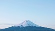 早朝の富士山