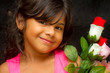 Pink and red roses