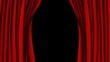 Red curtain opening (+Alpha channel)