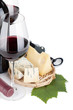 Red wine and cheese