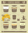 Coffee House Old Infographics