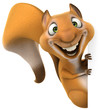 Illustration: Fun squirrel Fun squirrel