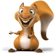 Fun squirrel
