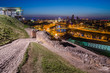 Lithuania. Vilnius in the spring. The view from Upper Castle