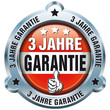 Button - 3 Jahre Garantie