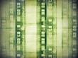 old grunge blank film strip background, texture