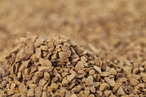 Photo: Instant coffee background Instant coffee background