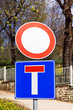 Verkehrszeichen Fahrverbot Sackgasse