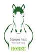 Vector image of an horse , illustration - vector